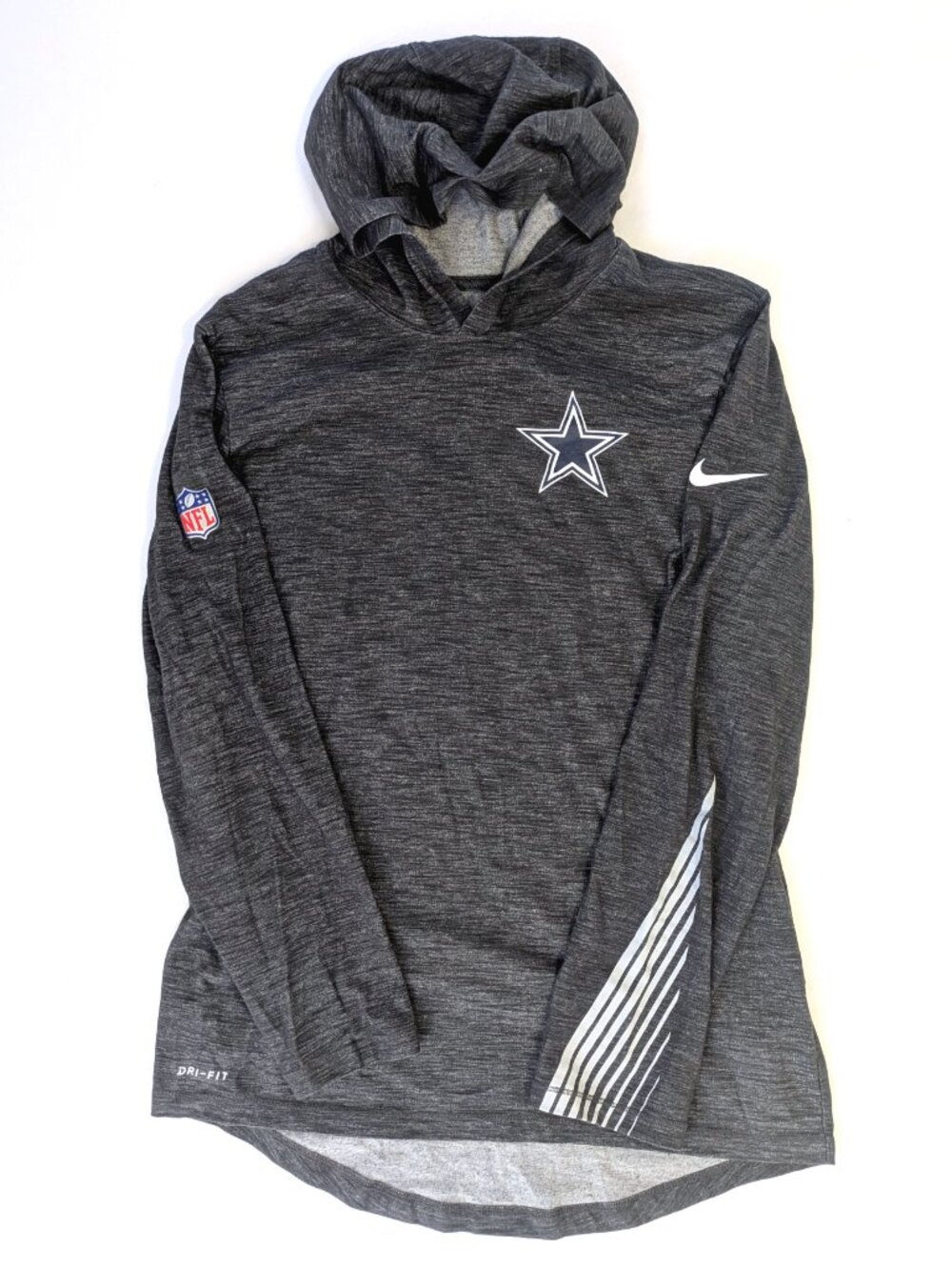 Dallas Cowboys Hoodie - Men's S - NFL On Field Nike Apparel Dri-Fit Sweatshirt